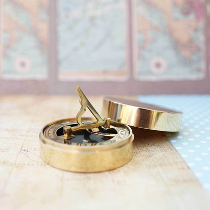 Personalised Nautical Sundial Compass