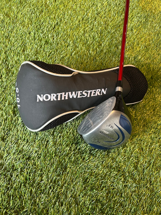 Northwestern Prism II Driver 10.5 Degree Ultra Light Graphite Regular Flex Shaft - RH Head cover included