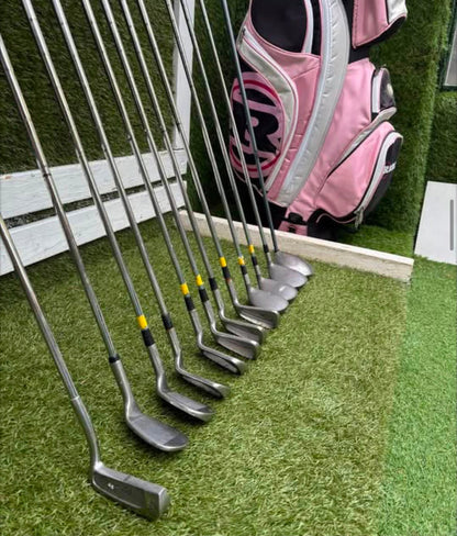 Wilson Berg HT Ladies Golf Set with Callaway Big Bertha War Bird Driver & Cart Bag Free P&P