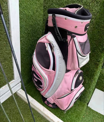 Wilson Berg HT Ladies Golf Set with Callaway Big Bertha War Bird Driver & Cart Bag Free P&P
