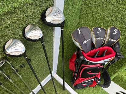 Wilson Fat Shaft Complete Golf Set – 13 Clubs Free Delivery
