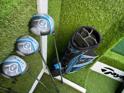 Complete Matching Dunlop MX II Golf Package Set with Stand Bag Free Delivery