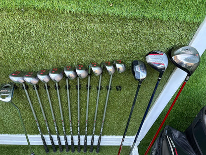 Slazenger Big Eze Complete Golf Package – Wilson 5 Wood, Hybrid, Dunlop Putter & Stromberg H2O Proof Waterproof Bag