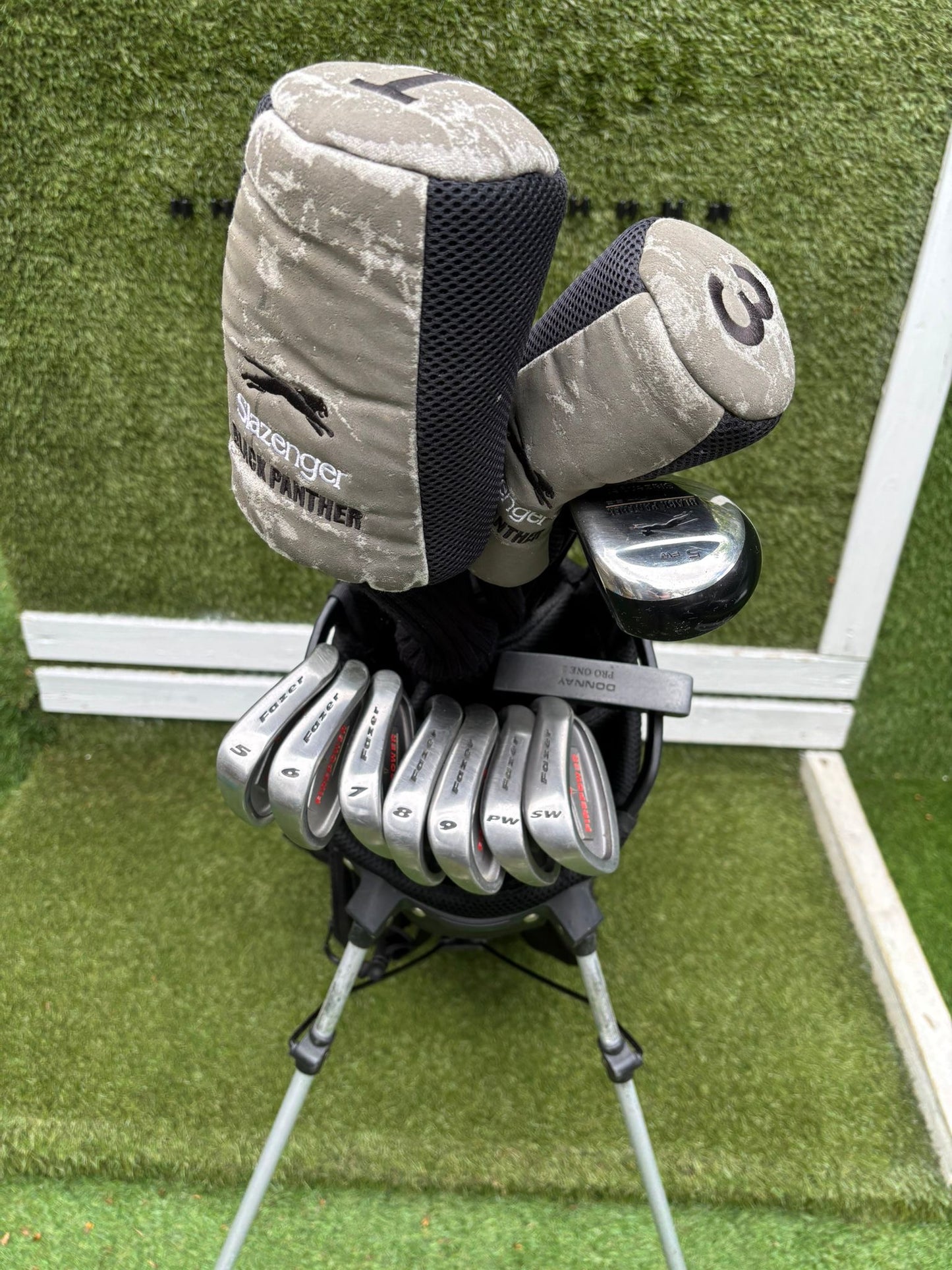 Fazer FirePower Irons 5-SW + Slazenger Woods + Waterproof Stand Bag