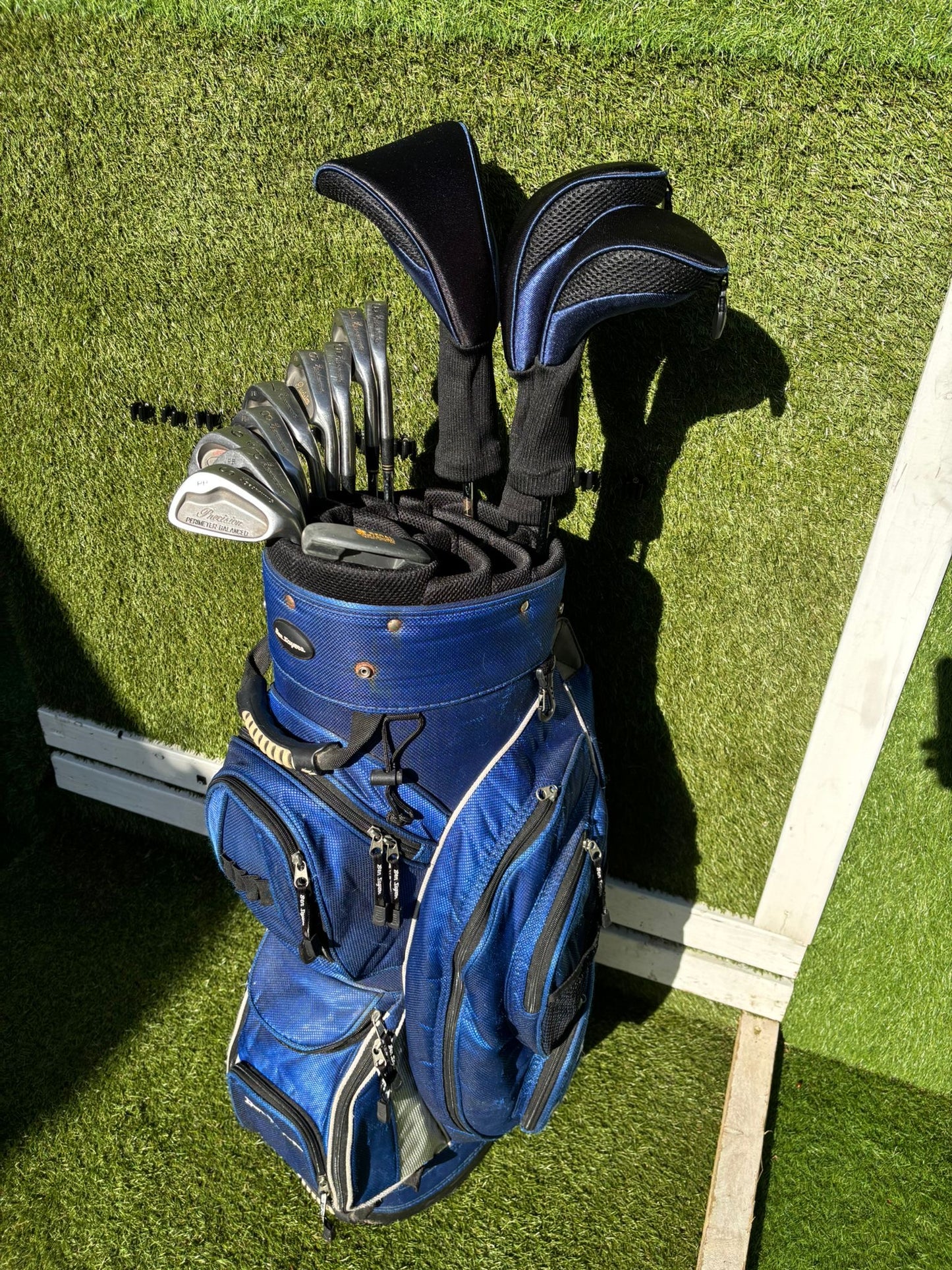 Browning 3–SW Irons + Cobra Driver + Dunlop 3 & 5 Wood + Ben Sayers Bag – 13 Clubs