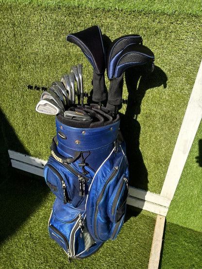 Browning 3–SW Irons + Cobra Driver + Dunlop 3 & 5 Wood + Ben Sayers Bag – 13 Clubs