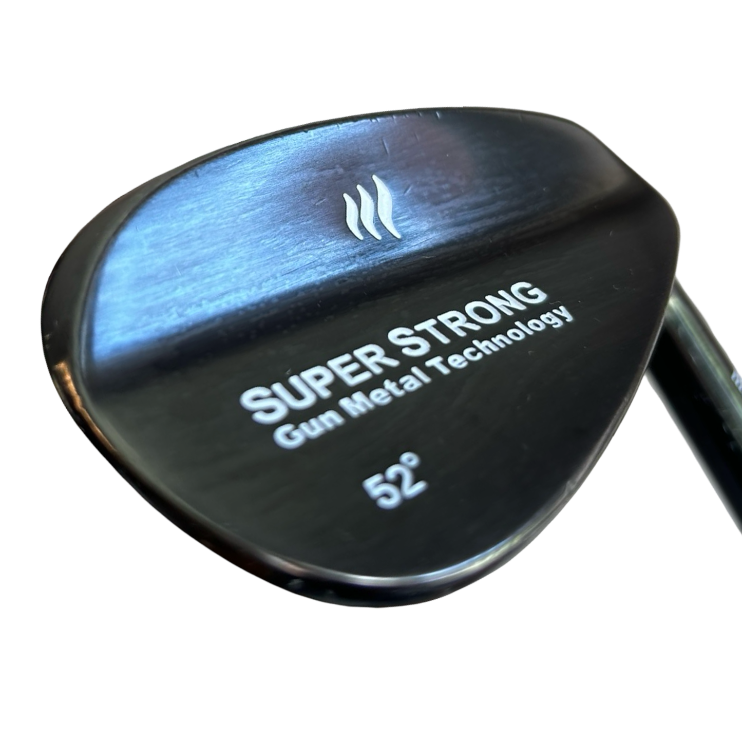 MD Golf Super Strong Gun Metal Technology 52 Degree Attacking wedge Dynamic Gold R300 Steel Shaft Lamkin Grip Right Handed