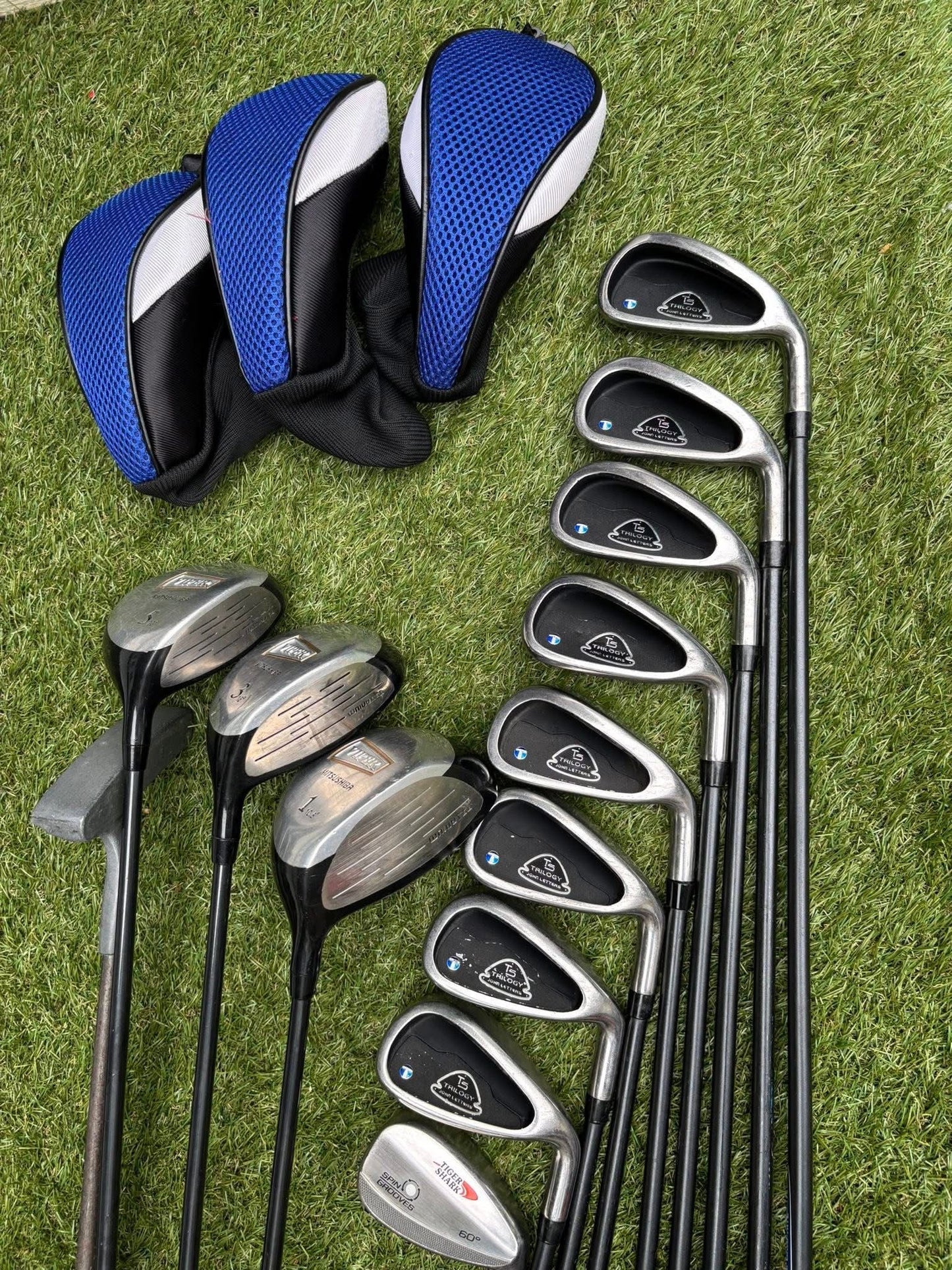 Full John Letters Trilogy Golf Set + Ellesse Bag – Complete Ready-to-Play Package £204.00 Delivered