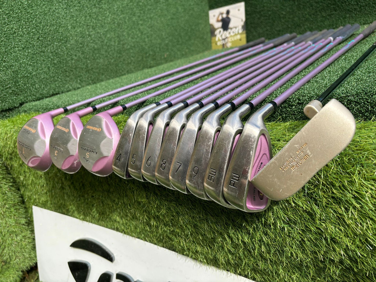 Maruman Lucero Ladies Golf Set (4–SW Irons) + Driver, 3 & 5 Woods + Matching Bag