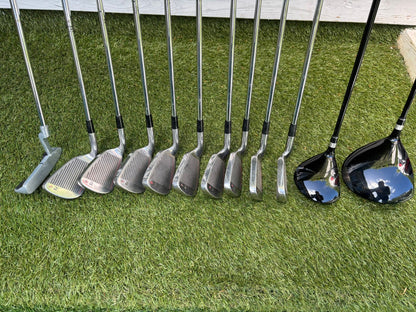 Howson DJ 200 Oversize Irons 3-SW + Ben Sayers M9 Woods & New Benross Bag