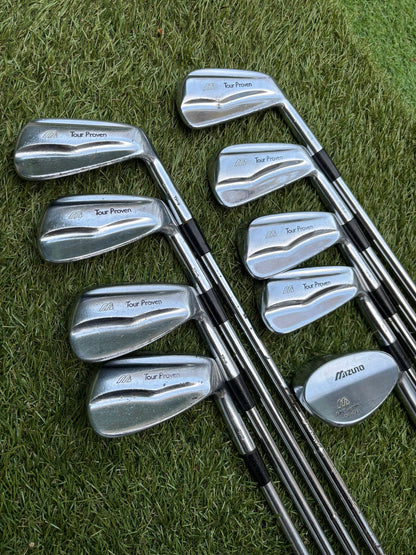Mizuno MP Tour Proven Blade Irons (3–PW) + 54° Wedge | Dynamic Gold Shafts