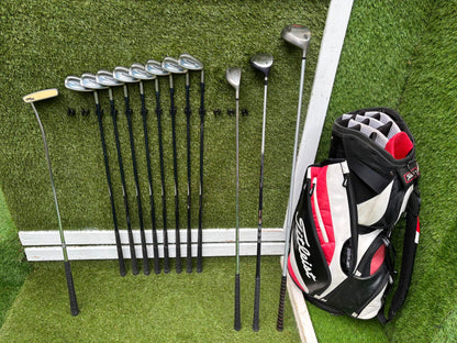 Texan Power Cavity Golf Complete Set & Titleist Bag - PLEASE  READ THE DESCRIPTION ABOUT THE BAG!!