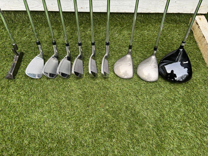 MacGregor CG-3000 Golf Set + XR2 Cart Bag – 10 Clubs - Bag Free P&P