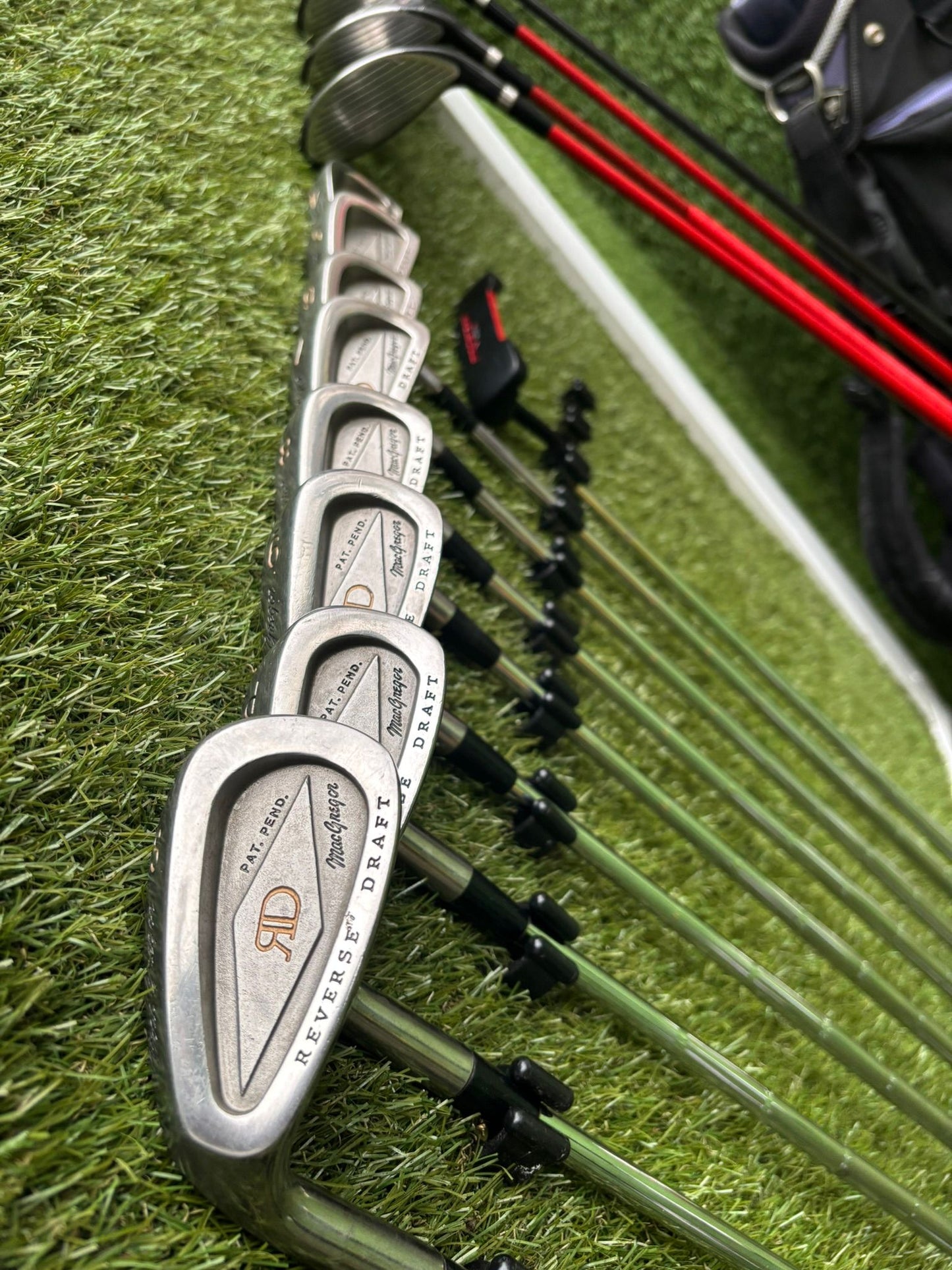 Left-Handed MacGregor Reverse Draft Full Set – Wilson Killer Whale Woods + Ping TiSi Driver £245.00 Delivered