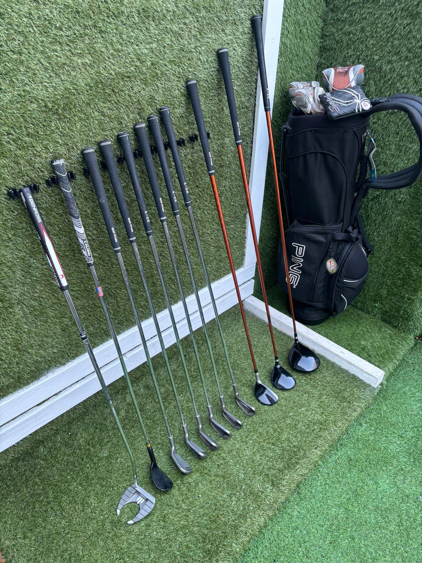 🔥 Ping G10 Full Set (5–PW + SW) + G10 Driver / 4 Wood / Hybrid + Ping Stand Bag