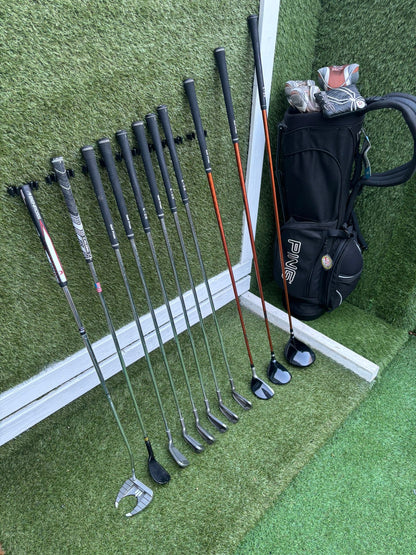🔥 Ping G10 Full Set (5–PW + SW) + G10 Driver / 4 Wood / Hybrid + Ping Stand Bag