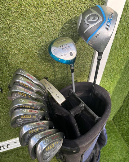 Regal / Dunlop / Hippo 11-Club Golf Set + Tour Stand Bag £104.00 Free Delivery