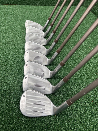 TaylorMade LCG 4–SW Ladies Irons – Bubble 2 L60 Graphite Shafts