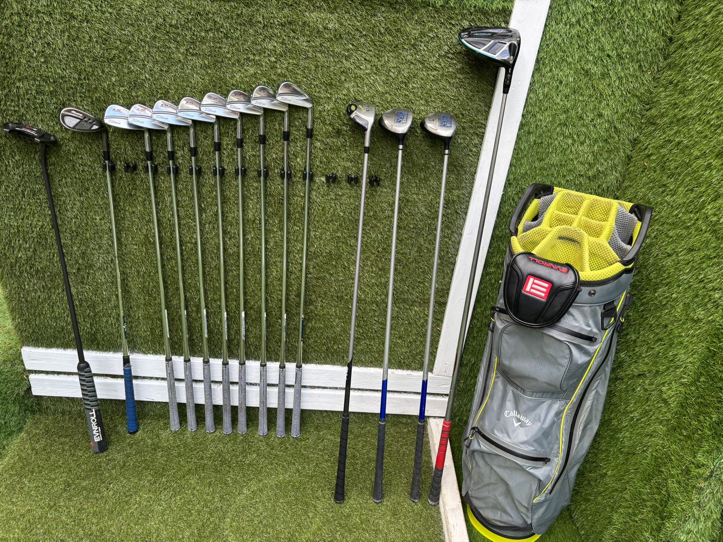 Titleist ZM Forged Iron Set + Callaway Rogue Driver Bundle