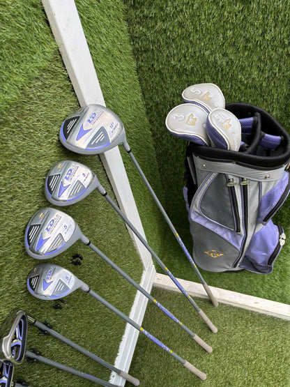 Ladies Golden Bear LD 5.0 Full Golf Set (6–PW + 3 Wedges + Driver + Woods + Hybrid + Bag)