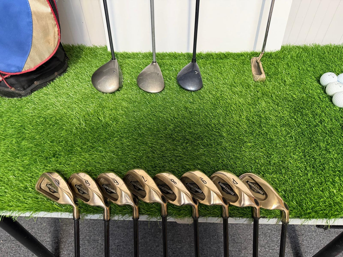 Men's Right Handed Premium Branded Callaway Big Bertha Gold Graphite Shafts- Complete Package Set.