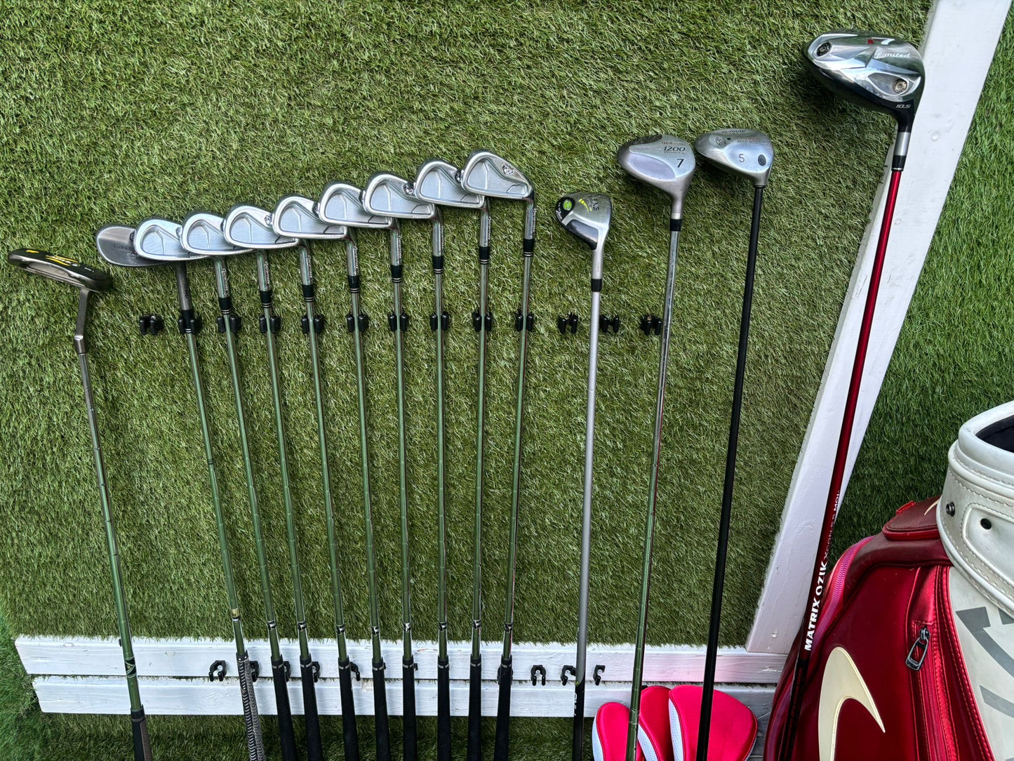 TaylorMade RAC Irons + R7 Driver + PING V2 12-Club RH