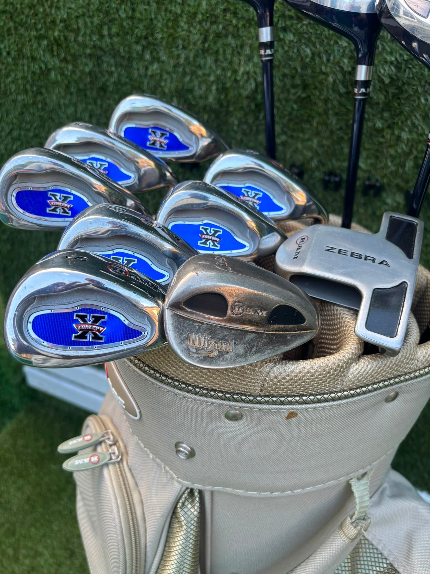 Unisex RAM Concept X Complete Golf Package – Ideal for Golfers 5’1”–5’7”