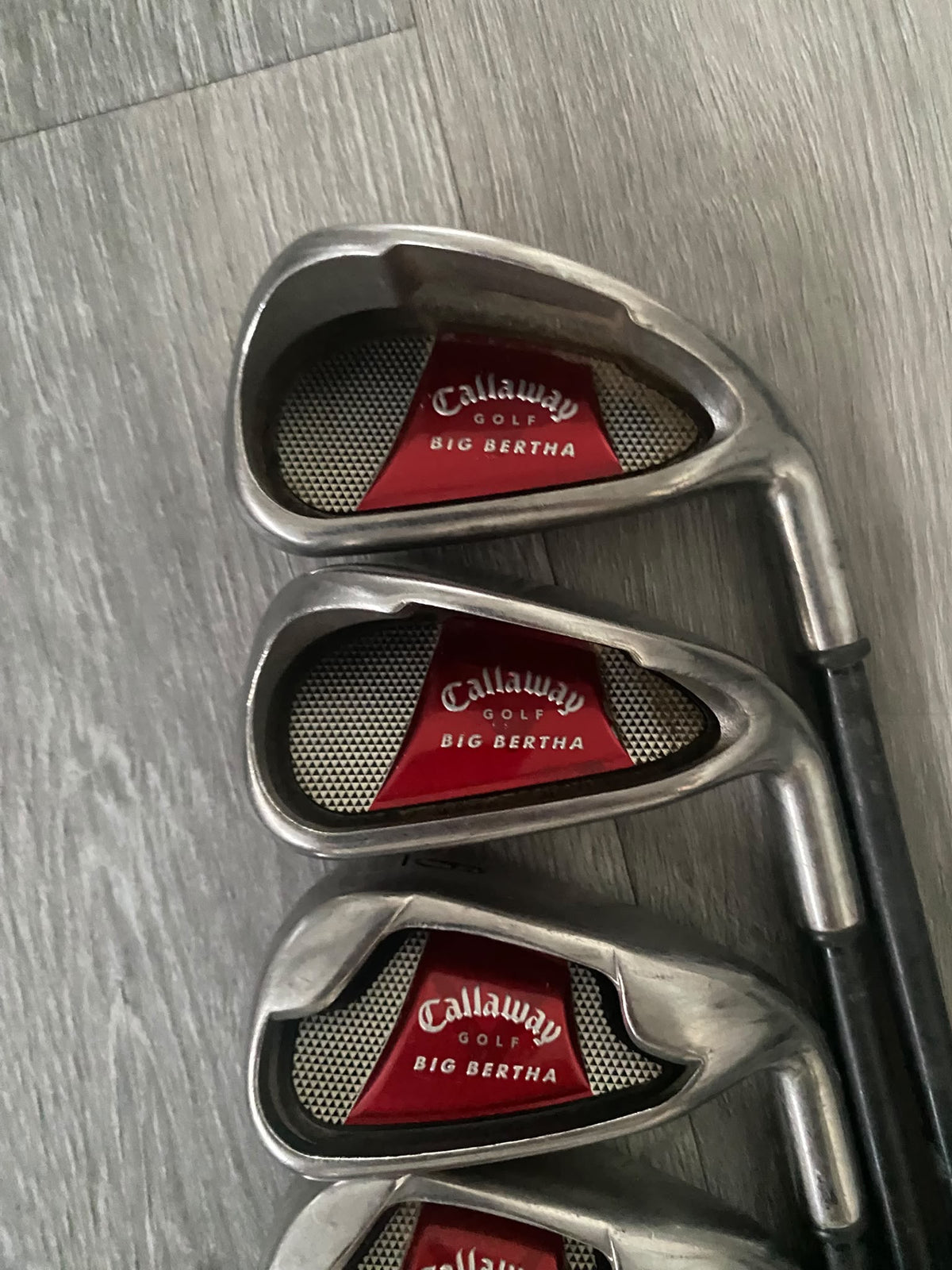Callaway Big Bertha Irons 2008 Graphite 4-PW RH - Reg Flex