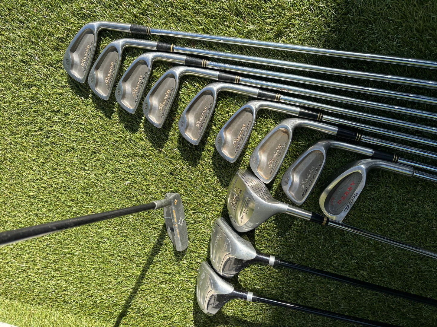 Browning 3–SW Irons + Cobra Driver + Dunlop 3 & 5 Wood + Ben Sayers Bag – 13 Clubs