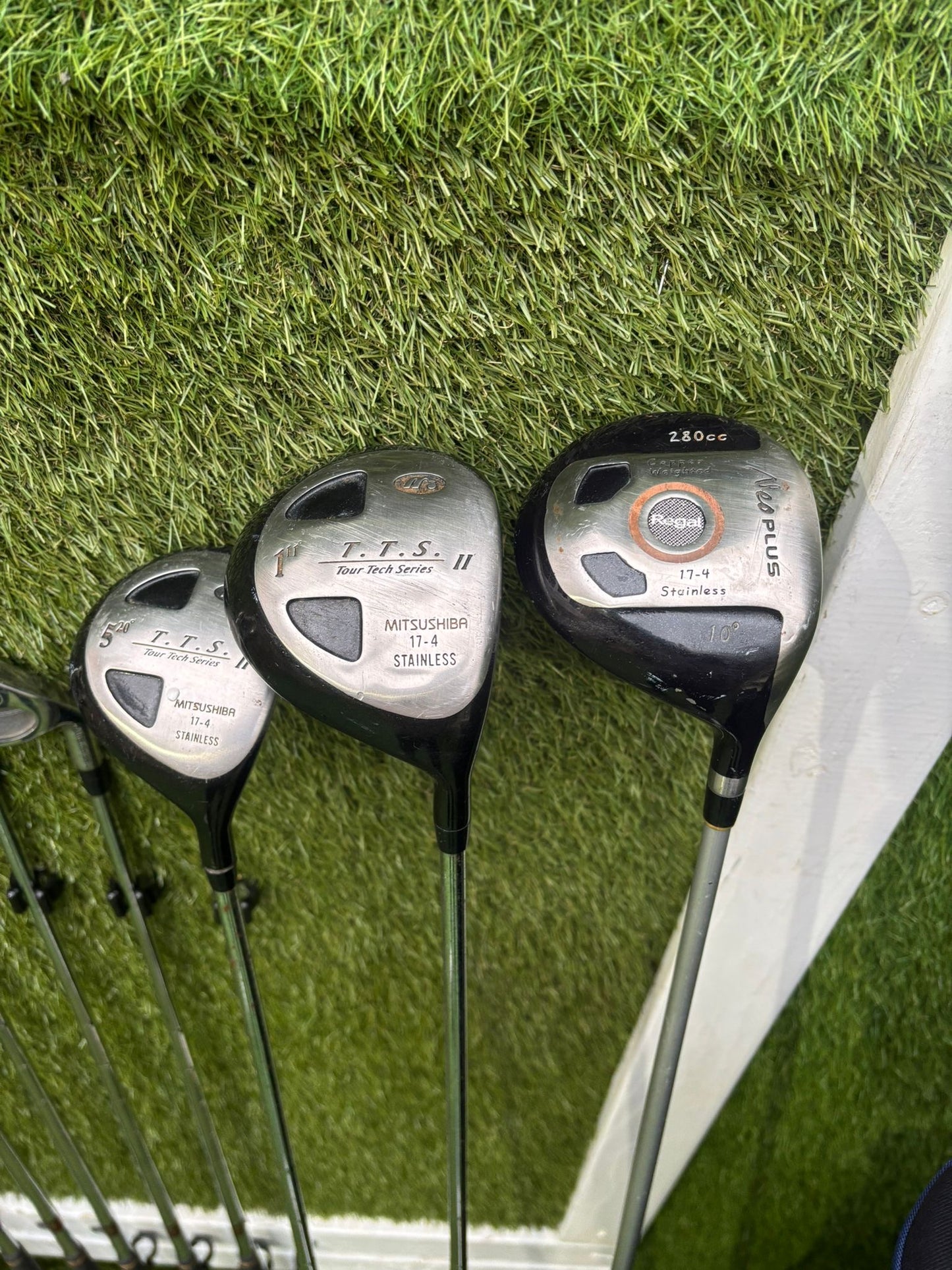 TTS II Golf Set + Neo Driver + Donnay Putter RH