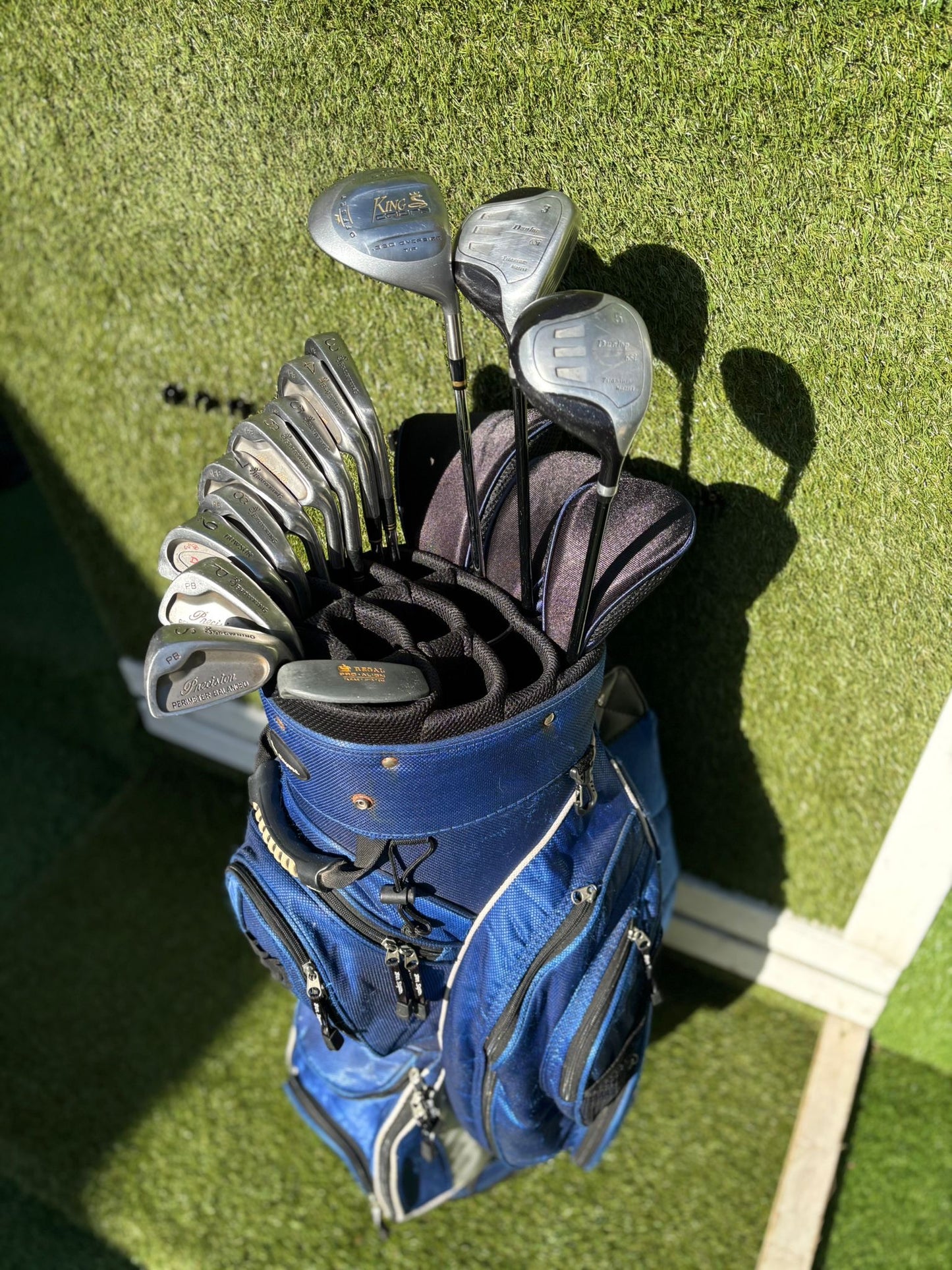 Browning 3–SW Irons + Cobra Driver + Dunlop 3 & 5 Wood + Ben Sayers Bag – 13 Clubs