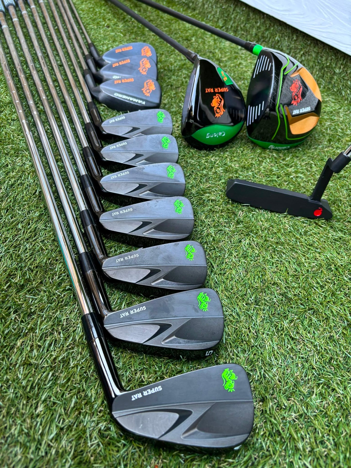 Calong Super Rat Complete Golf Package – Founders Club Stand Bag