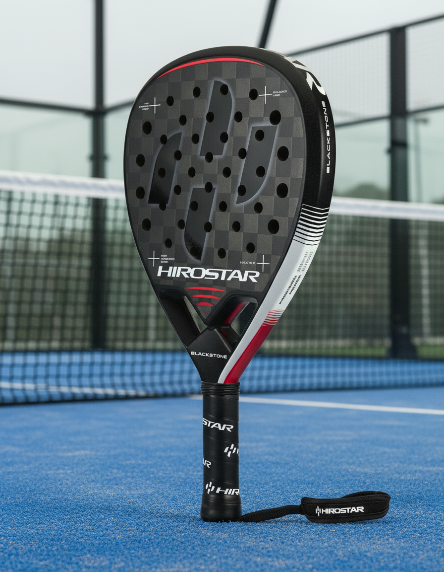 Hirostar Blackstone - Padel Racket Free Delivery