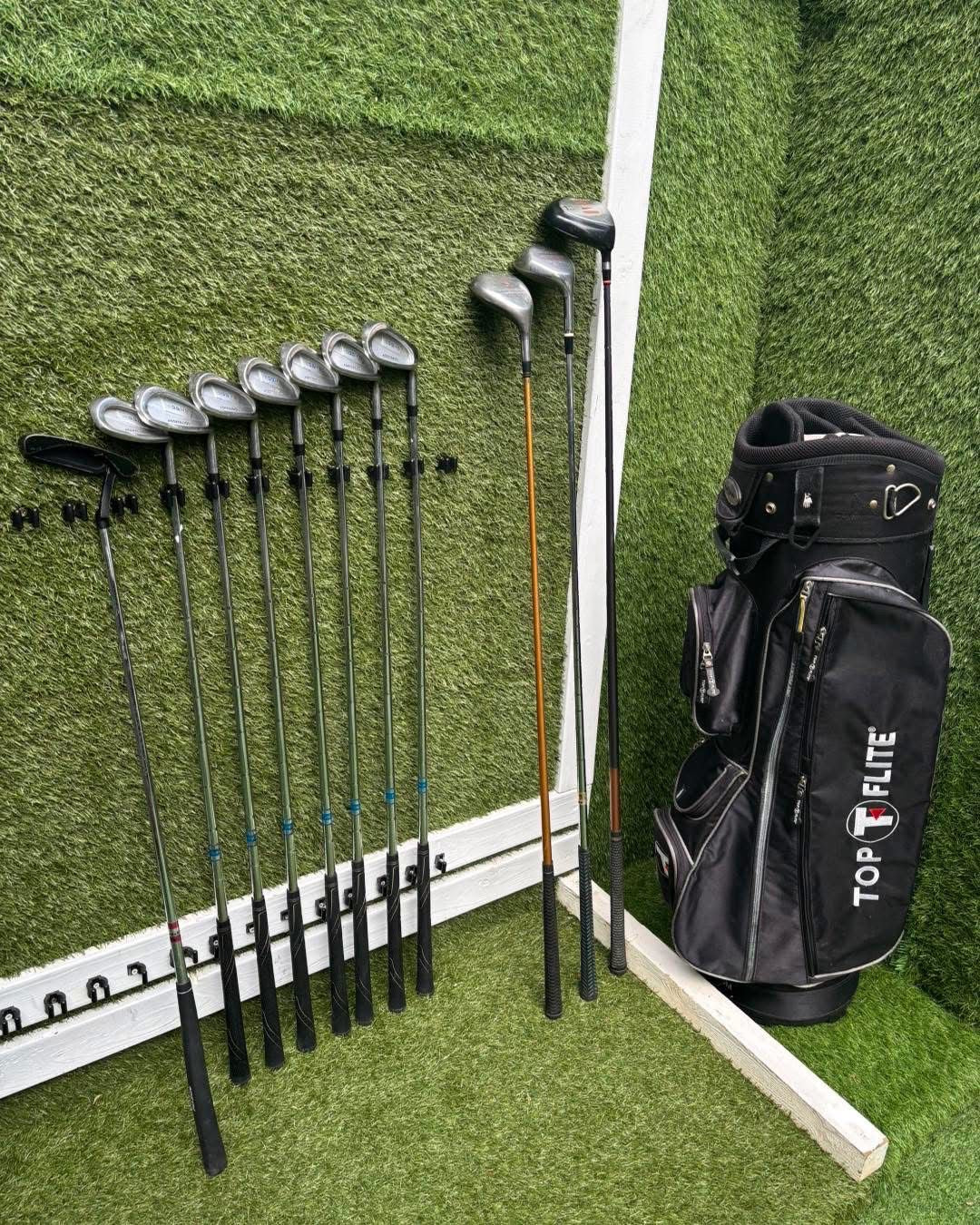 Howson Aggression Irons + Driver, Woods, Putter & Top Flite Bag – 11 Club Package – £104.00 Free P&P