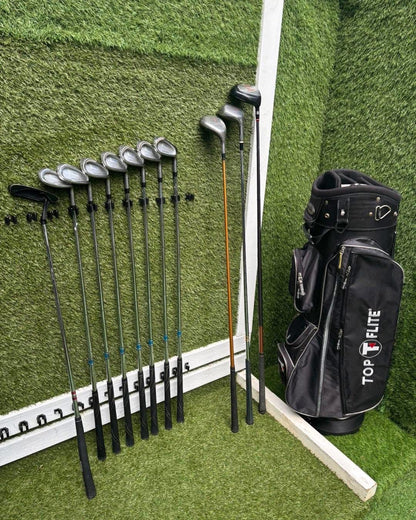 Howson Aggression Irons + Driver, Woods, Putter & Top Flite Bag – 11 Club Package – £104.00 Free P&P