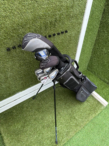 Wilson 1200 TPX Golf Set with Hybrid, Deep Red Wedge & Brand New Stand Bag - Free Delivery