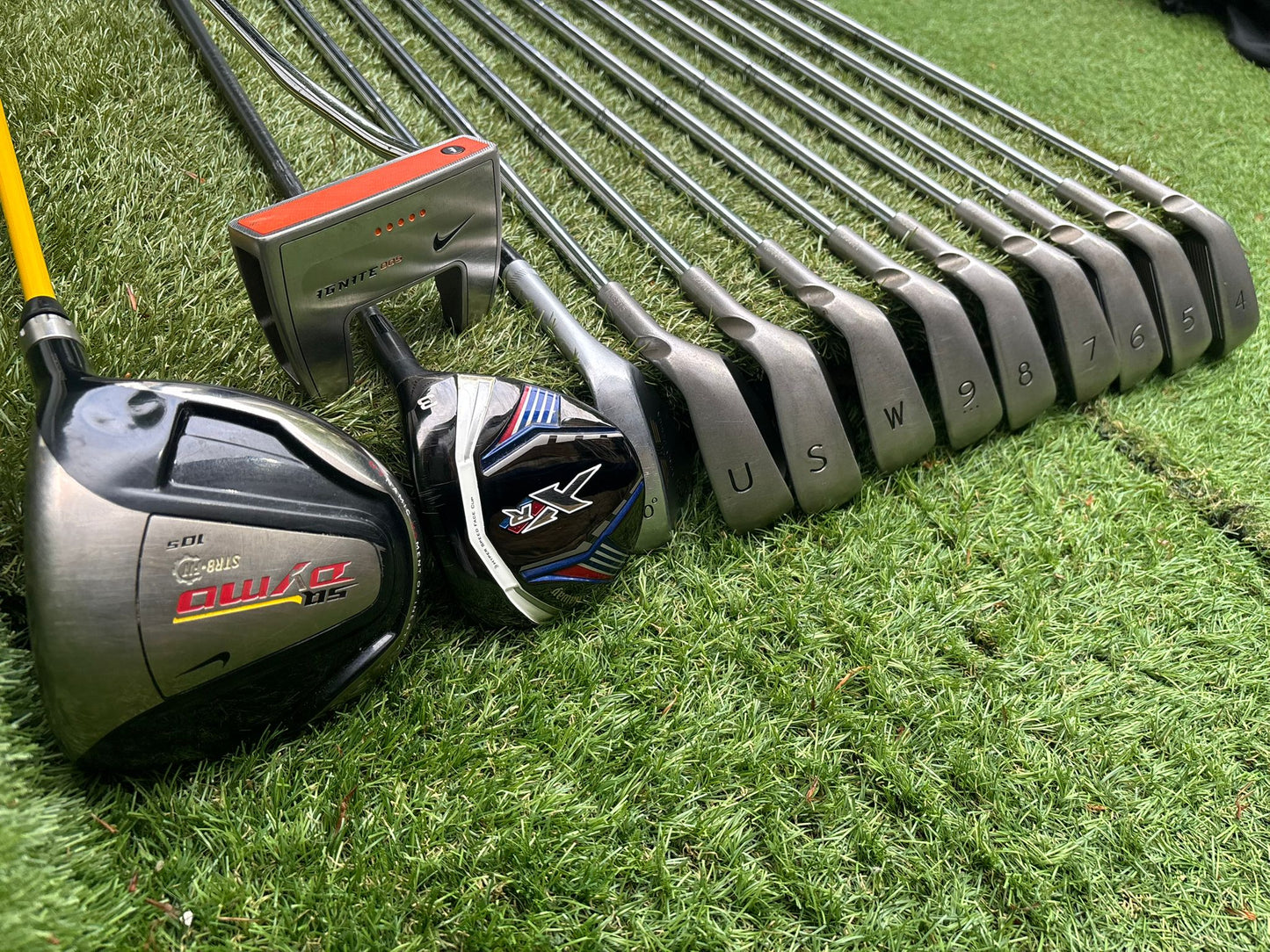 PING G5 Irons, Callaway XR 5 Wood, Nike SQ Dymo Driver, Vokey Wedge & Brand New Waterproof Stand Bag Golf Set