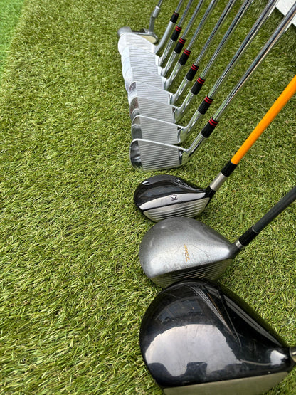 Ben Hogan Apex FTX Forged Irons (4–PW) + Titleist 3 Wood + Drivers + BRAND NEW Bag - Free P&P