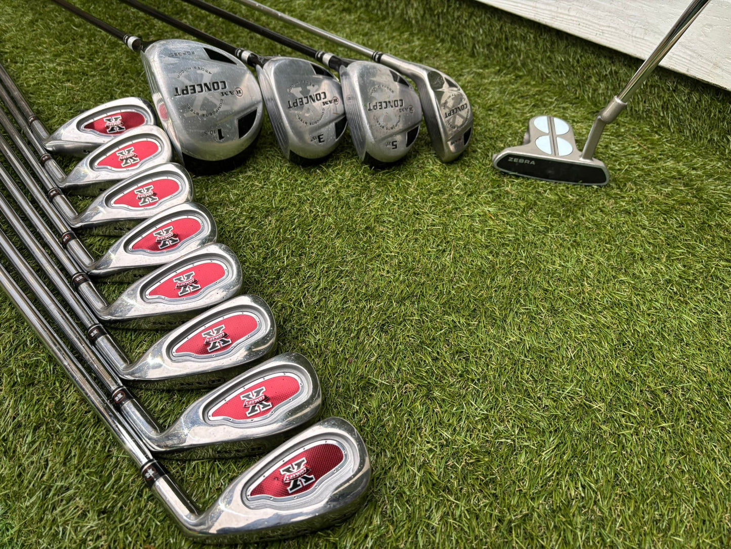 RAM Concept X Complete 14-Club Golf Set + Stand Bag - Free Delivery