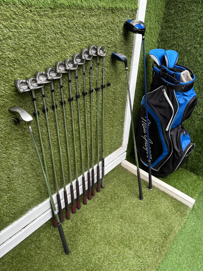 Z-Model II 3-SW Irons, Ping Zing 2 Red Dot 2 Iron, Driver, Hybrid & MacGregor Bag