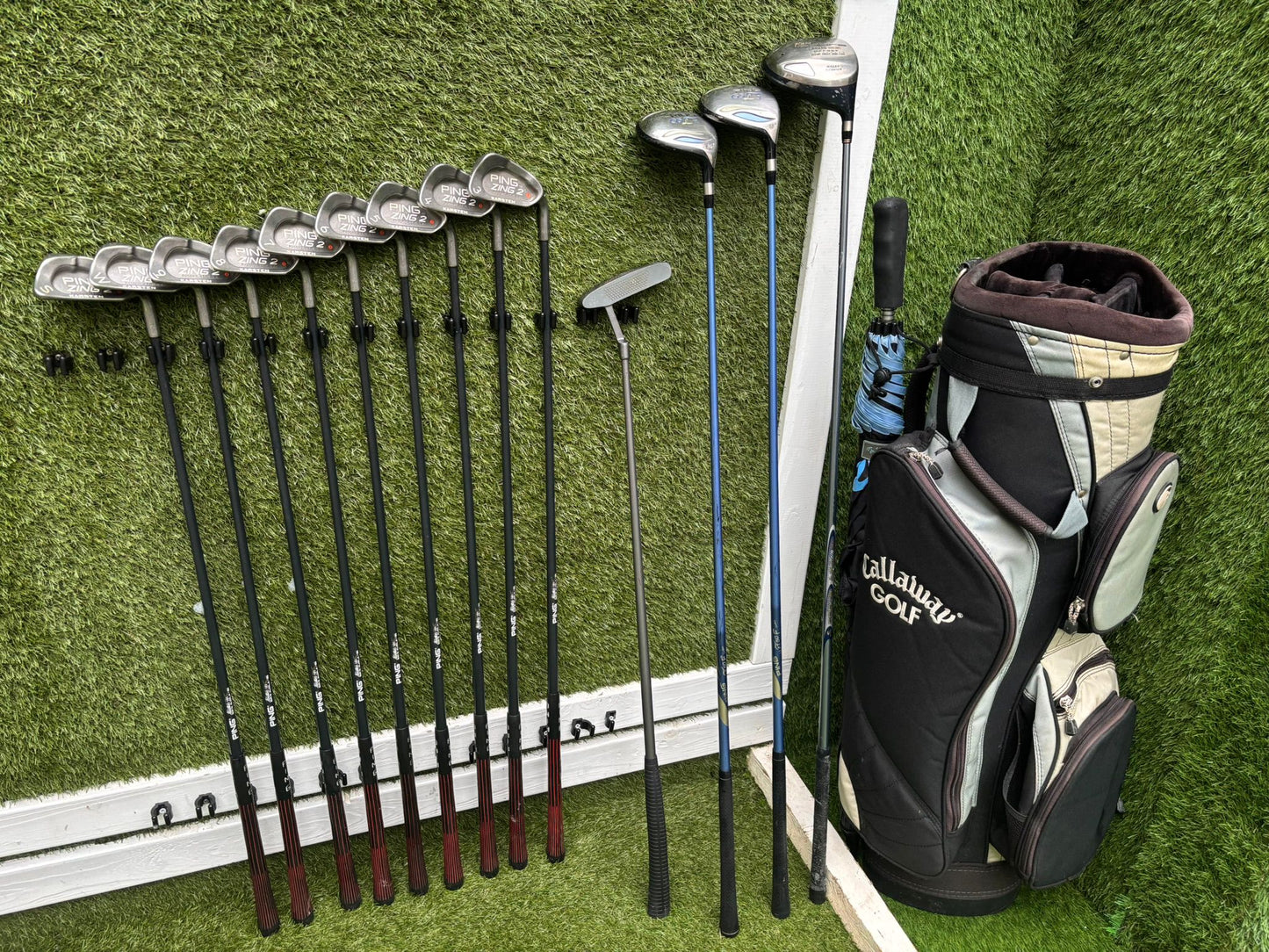 Ladies Ping Zing 2 Red Dot Full Set – Ping Woods + Cobra Driver | Ladies Graphite Shafts £264.00 Delivered