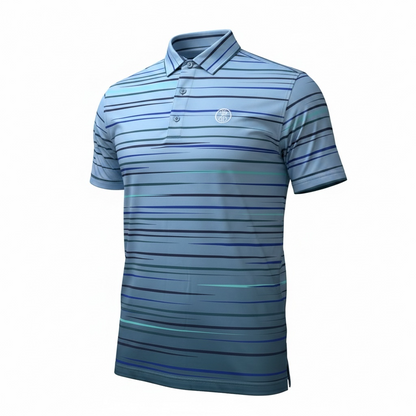 Ethos Light Blue Mens Polo Shirt