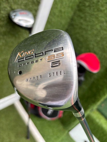 RAM X Concept Graphite Irons, Cobra SS 5 Wood & Dunlop Stand Bag Golf Set