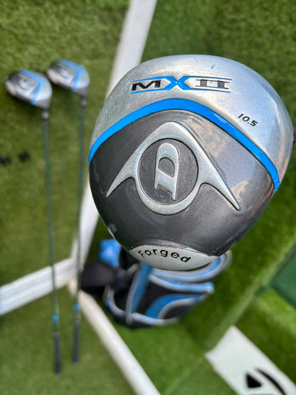 Complete Matching Dunlop MX II Golf Package Set with Stand Bag Free Delivery