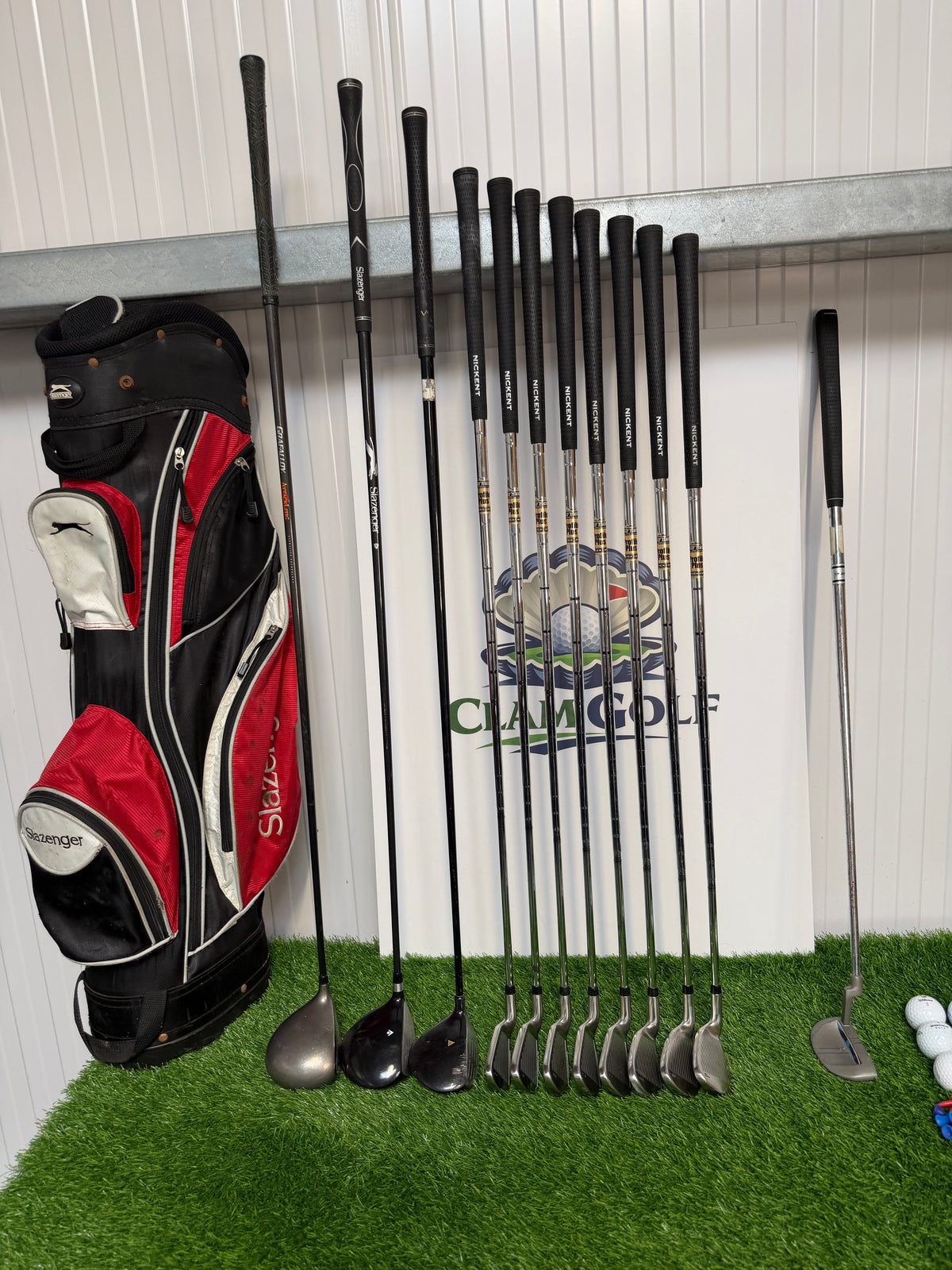 Men’s Right-Handed Nickent Golf Set – Ideal for Beginners
