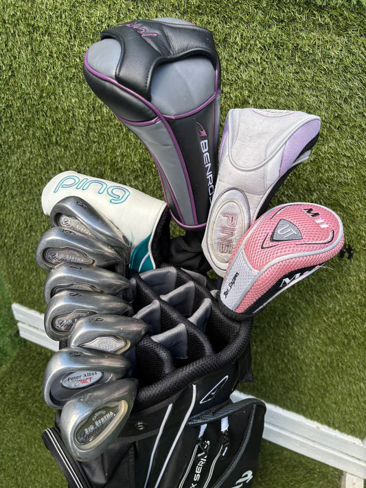 Callaway Big Bertha Gems Irons (5–SW) + Ping Rhapsody Putter & Full Ladies Set