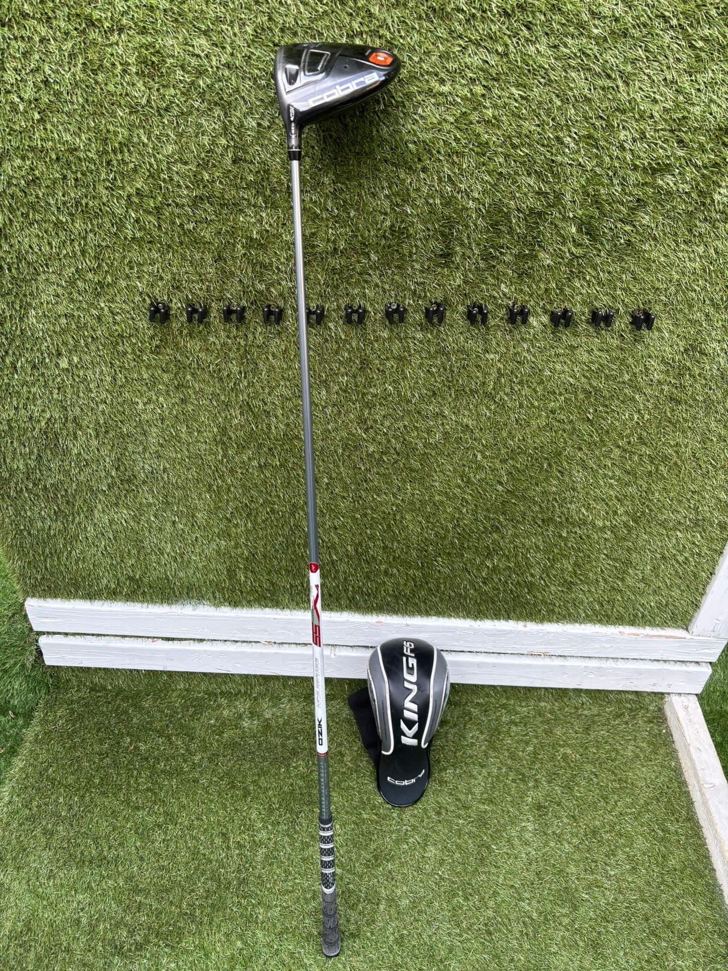 Left-Handed Cobra KING F6 Driver with Fujikura Speeder Shaft & Headcover
