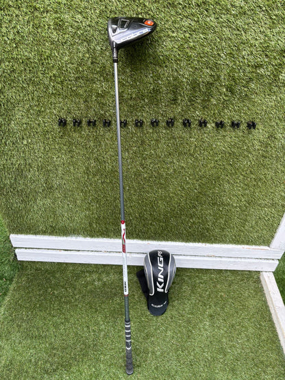 Left-Handed Cobra KING F6 Driver with Fujikura Speeder Shaft & Headcover