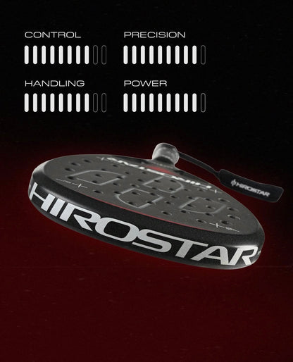 Hirostar Blackstone 18K Carbon Fiber Padel Racket EVA Core