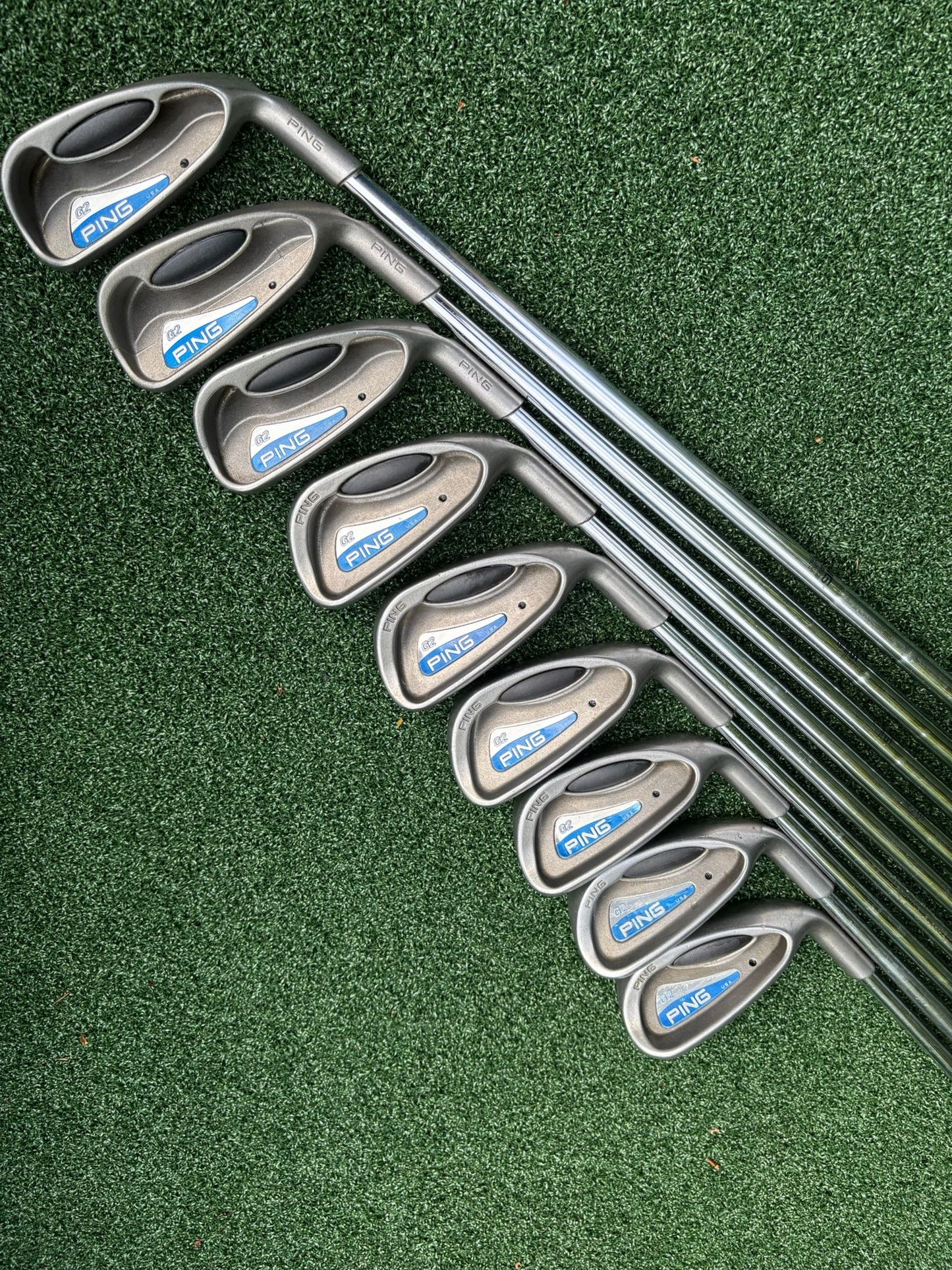 PING G2 / G5 Complete Golf Set – Cleveland Milled Putter & Nike Vapor Stand Bag